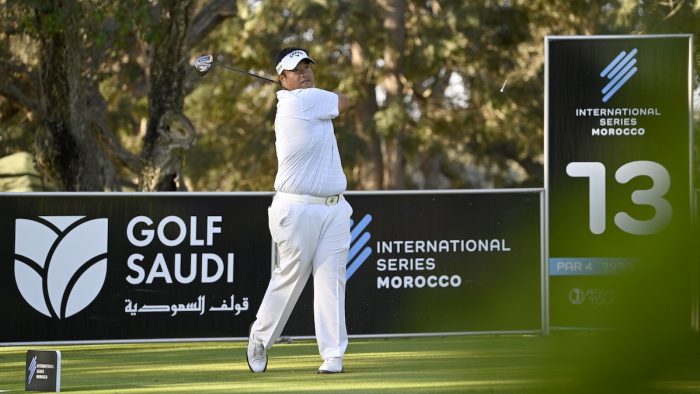 RABAT, MOROCCO: Kiradech Aphibarnrat of Thailand pictured on Friday, November 4, 2022 during Round Two of the International Series Morocco at Royal Golf Dar Es Salam. The US$ 1.5 million Asian Tour event is staged from November 3-6, 2022. Picture by Paul Lakatos/Asian Tour.