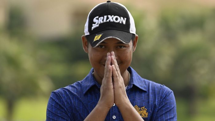 CAIRO, EGYPT: Pawin Ingkhapradit of Thailand pictured during Round One on Thursday, November 10, 2022, at the International Series Egypt at the Madinaty Golf Club. The US$ 1.5 million Asian Tour event is staged from November 10-13, 2022. Picture by Paul Lakatos/Asian Tour.